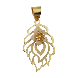 آویز گردنبند طلا 18 عیار زنانه مایا ماهک مدل MM1462