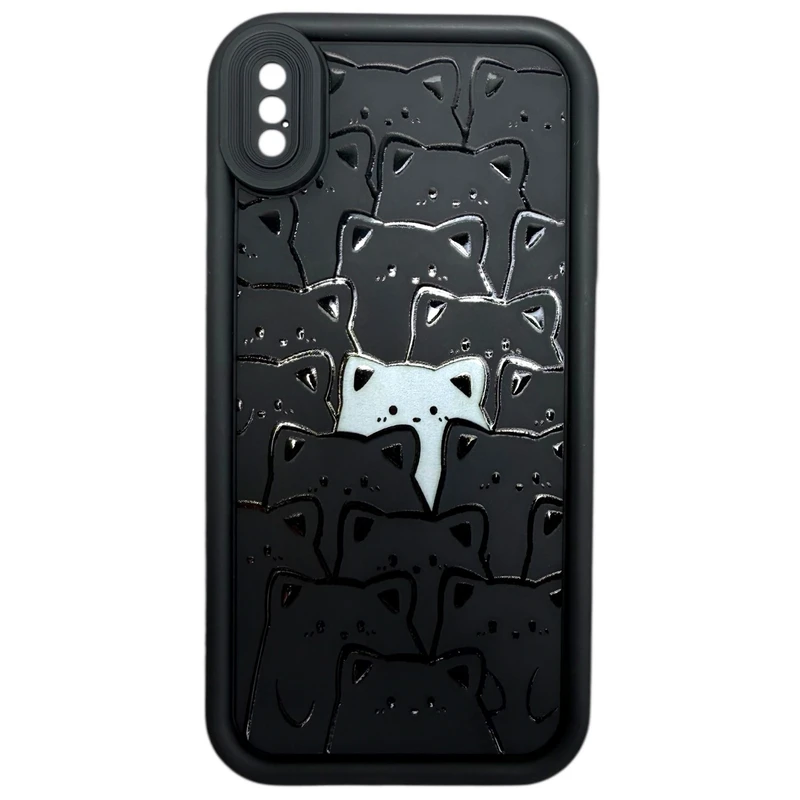 کاور مدل SLCN1 طرح گربه مناسب برای گوشی موبایل اپل Iphone Xs Max