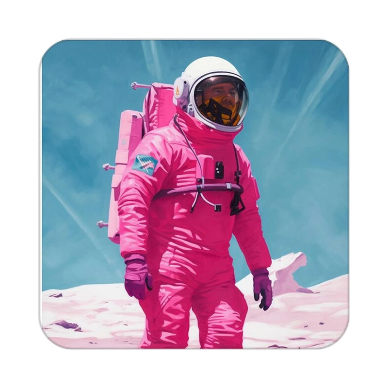 زیر لیوانی کاکتی طرح فضانورد مدل mp46106