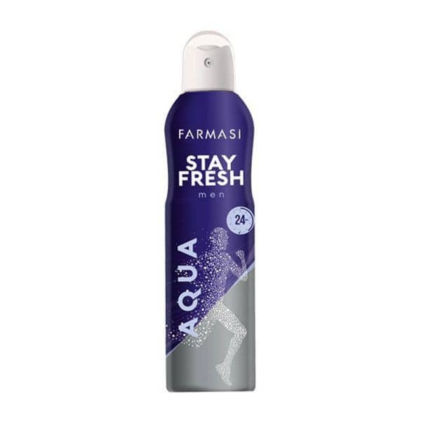 اسپری ضد تعریق مردانه فارماسی مدل AQUA حجم 150 میلی لیتر اسپری ضد تعریق مردانه فارماسی مدل AQUA حجم 150 میلی لیتر