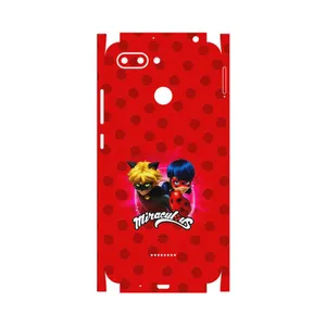 MAHOOT Ladybug and Cat Noir-FullSkin Cover Sticker for Xiaomi Redmi 6