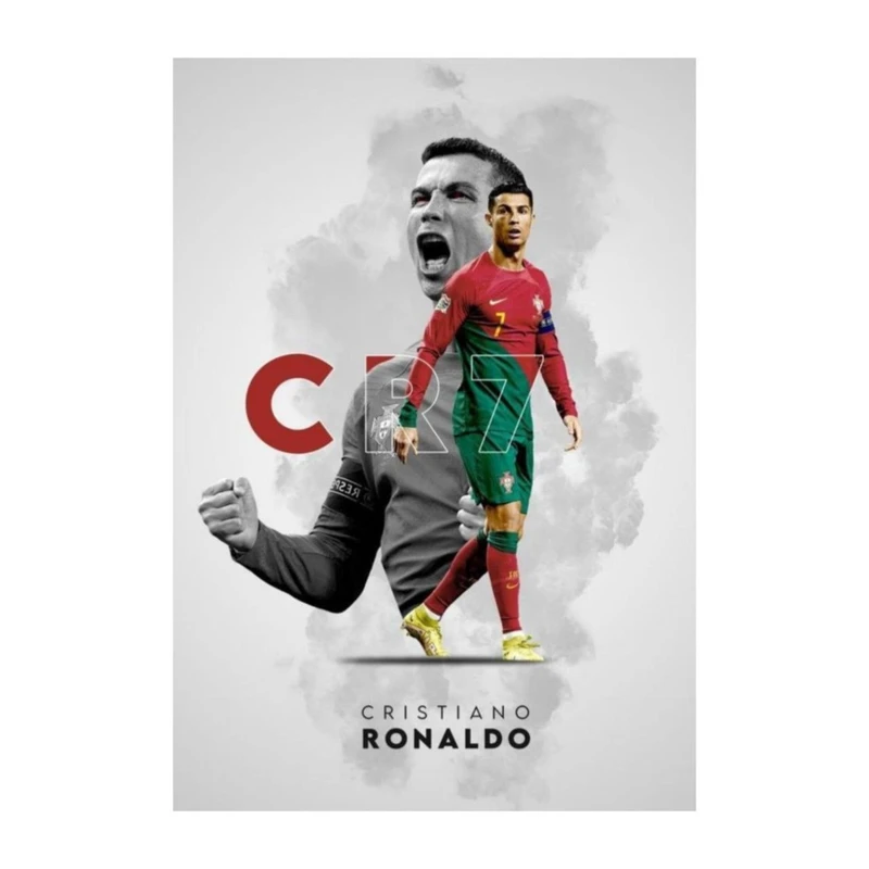 استیکر پارچه و لباس پاد آفرین مدل فوتبالی کریستیانو رونالدو کد 2667
