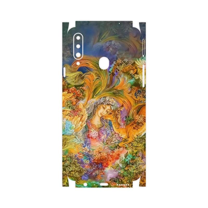 برچسب پوششی ماهوت مدل Persian miniature 3-FullSkin مناسب برای گوشی موبایل سامسونگ Galaxy A20s