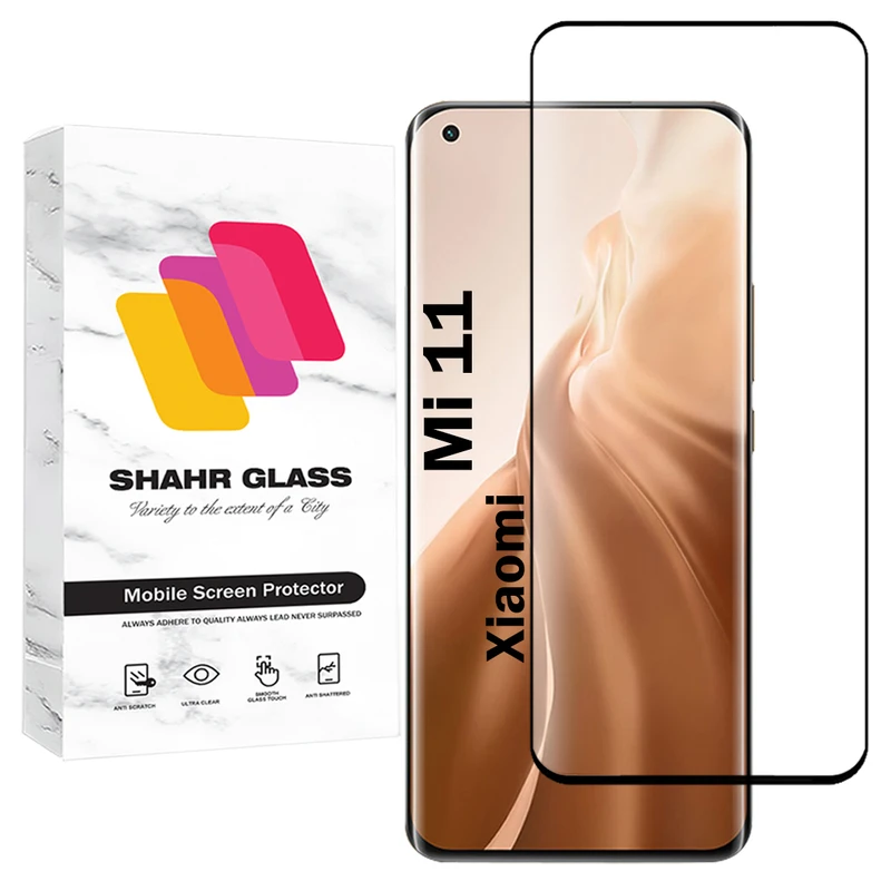 محافظ صفحه نمایش شهر گلس مدل FUENS30 مناسب برای گوشی موبایل شیائومی Mi 11