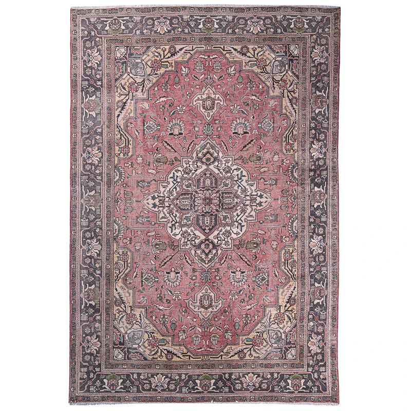 فرش دستباف شش متری جفت مدل وینتیج کد v14881489