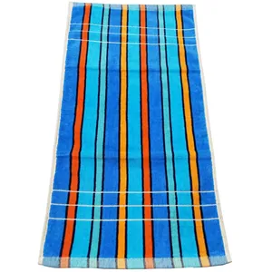 حوله دستی لوکس تبریز مدل راه راه سایز 75×40 سانتی متر