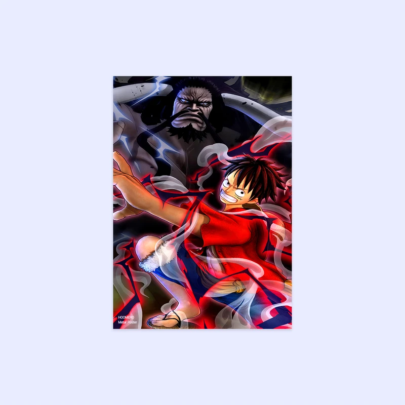 پوستر هومرو مدل فلزی طرح انیمه وان پیس کد PS1391