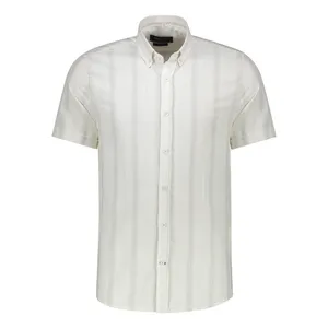 پیراهن آستین کوتاه یقه برگردان مردانه پاتن جامه مدل 04MC8028