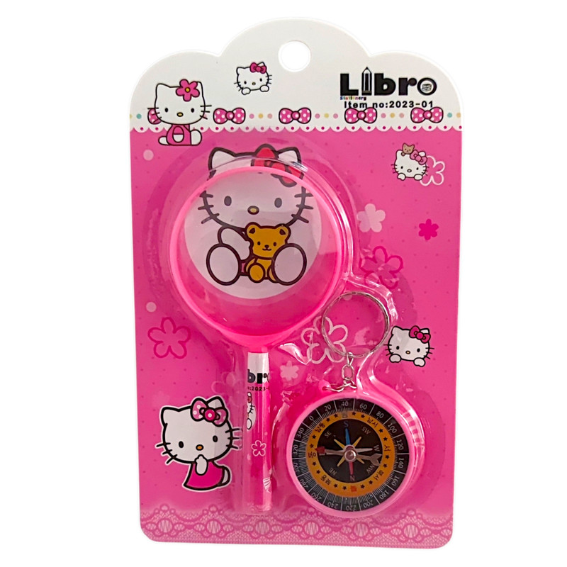 ذره بین مدل کیتی به همراه قطب نما