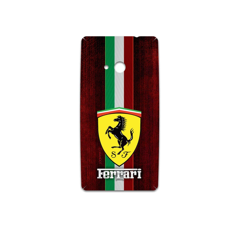 برچسب پوششی ماهوت مدل Ferrari مناسب برای گوشی موبایل مایکروسافت Lumia 535