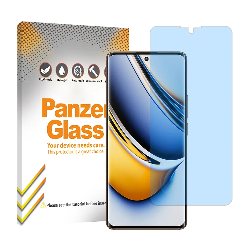 محافظ صفحه نمایش ضد اشعه آبی پنزر گلس مدل Resistant مناسب برای گوشی موبایل ریلمی 11 Pro Plus