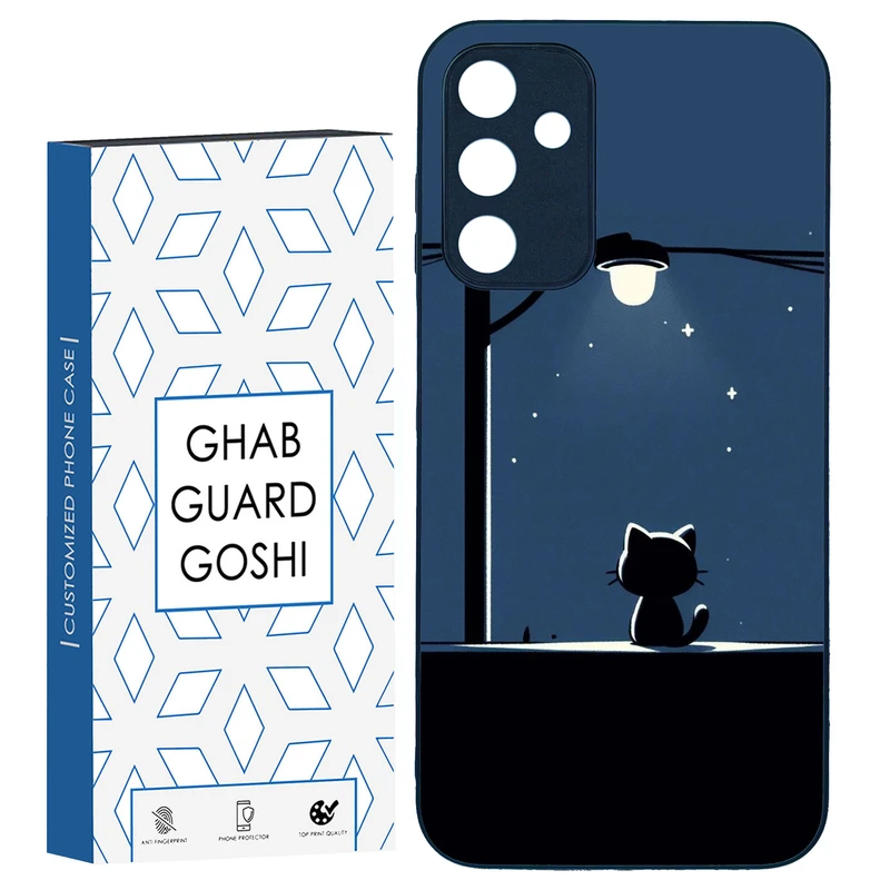 کاور قاب گارد گوشی طرح گربه کد TPU-189 مناسب برای گوشی موبایل سامسونگ Galaxy A15