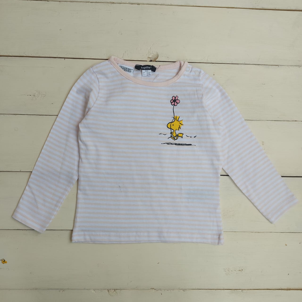 تی شرت آستین بلند بچگانه لوپیلو مدل راه راهی