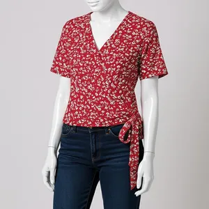 بلوز آستین کوتاه زنانه اسمارا مدل 17744433