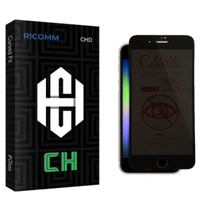 Ricomm CH Glass CRM Privacy Ceramics Screen Protector For Apple iPhone Se 2022