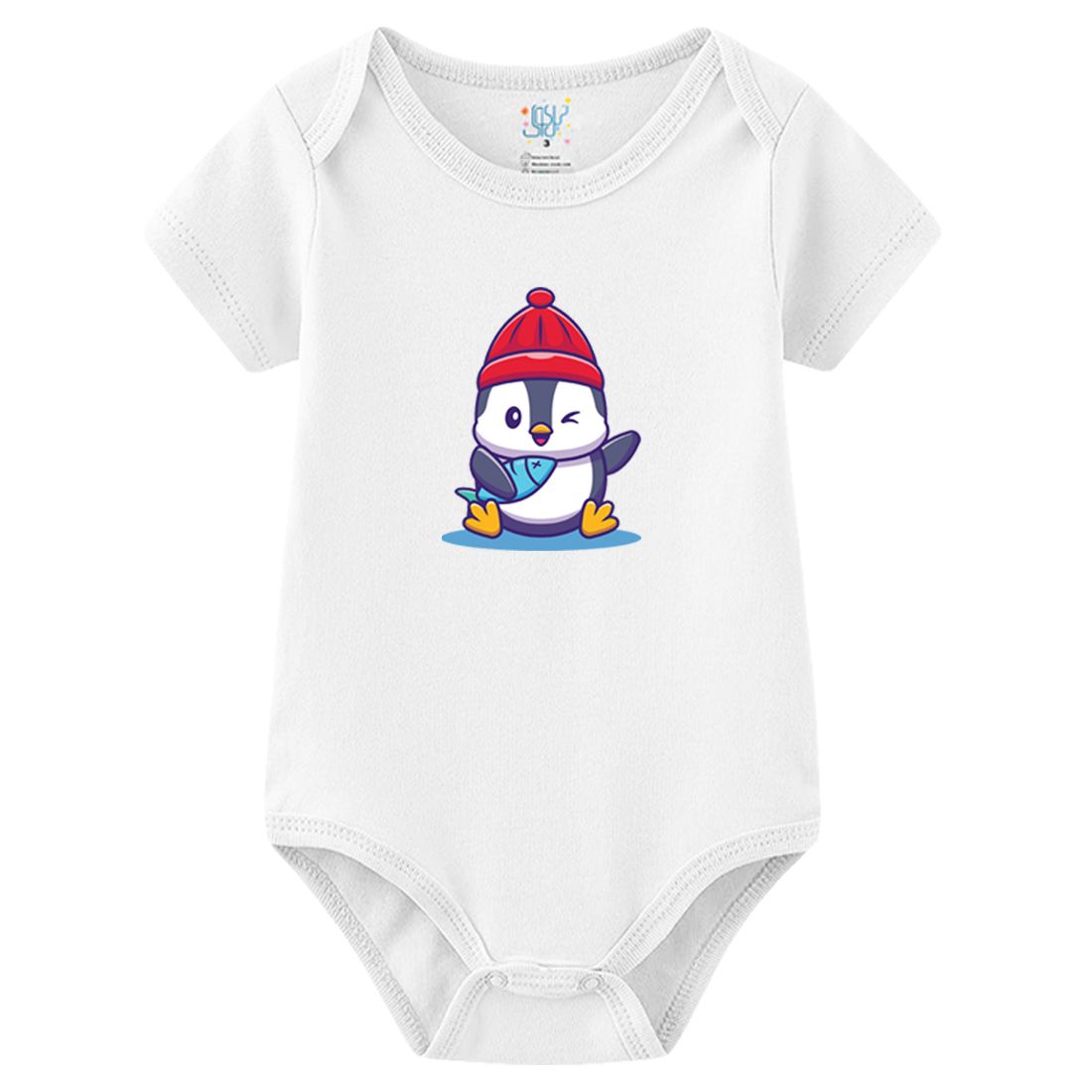 بادی آستین کوتاه نوزادی نیل کوک مدل FunG مجموعه 4 عددی -  - 5