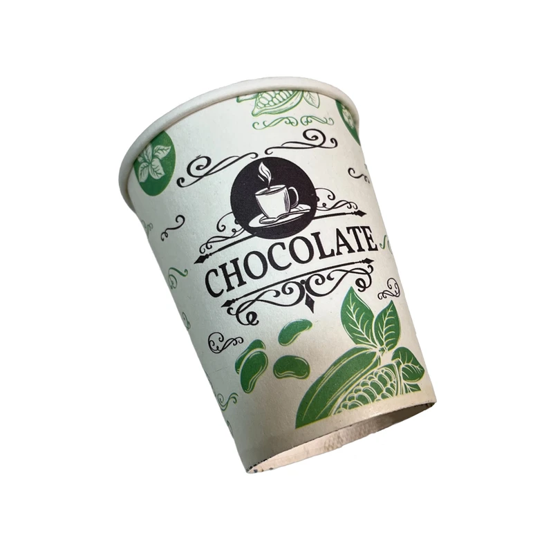 لیوان یکبار مصرف کاغذی مدل CHOCOLATE بسته 50 عددی