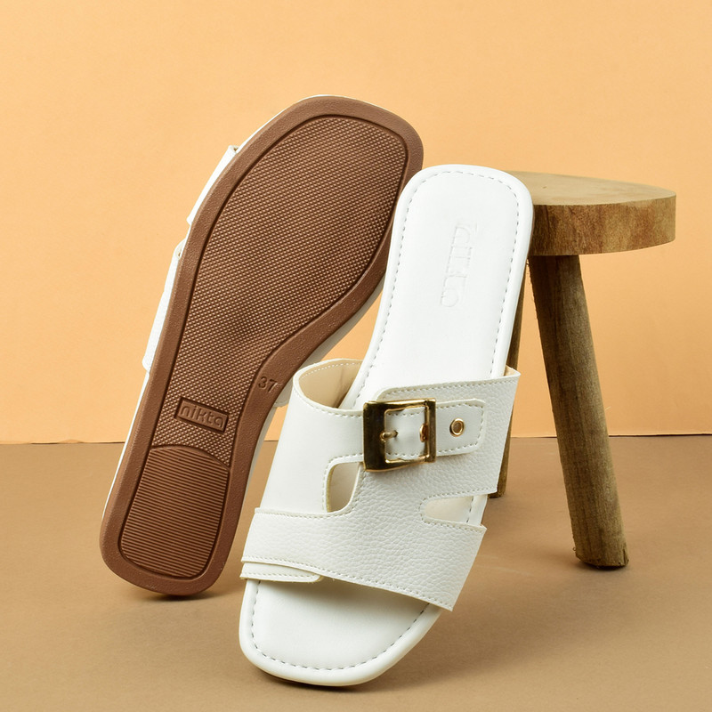 صندل زنانه نیکتا مدل کمربندی WH.4156