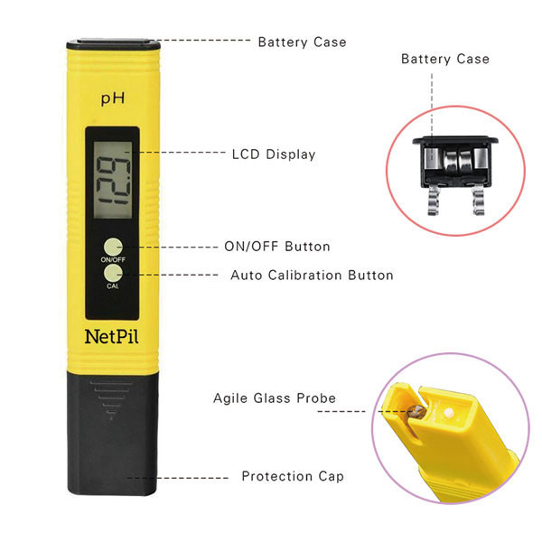 دستگاه پی اچ متر نت پیل مدل np-345 دستگاه پی اچ متر نت پیل مدل np-345