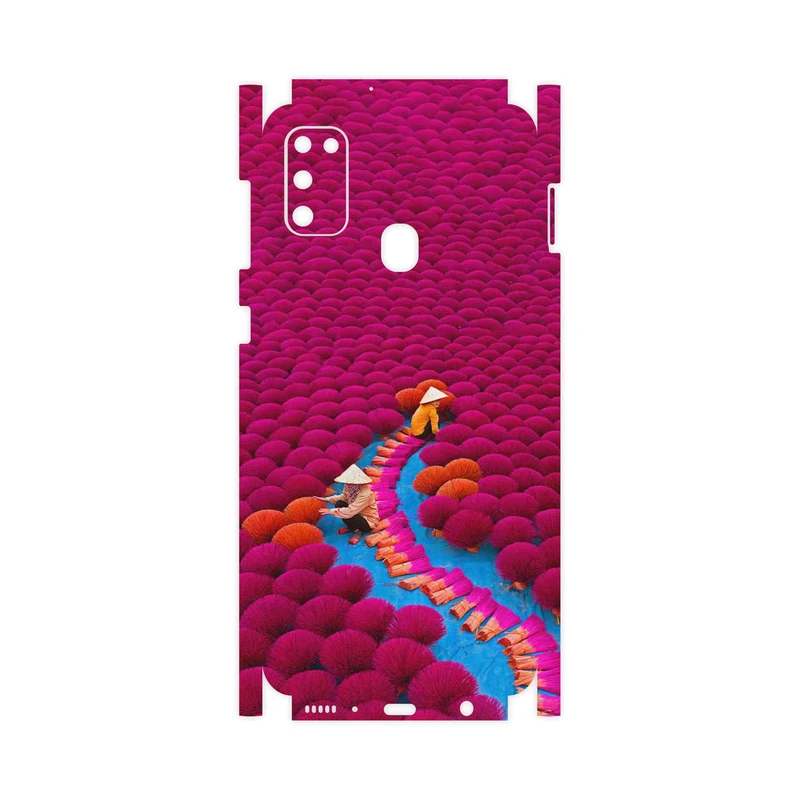 برچسب پوششی ماهوت مدل Vietnam Incense Wood Farms-FullSkin مناسب برای گوشی موبایل سامسونگ Galaxy M21
