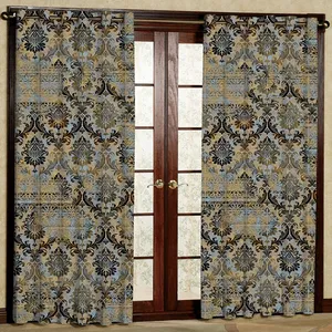 پرده مدل مخمل پانچی کد 7528 سایز 280x140 سانتی متر