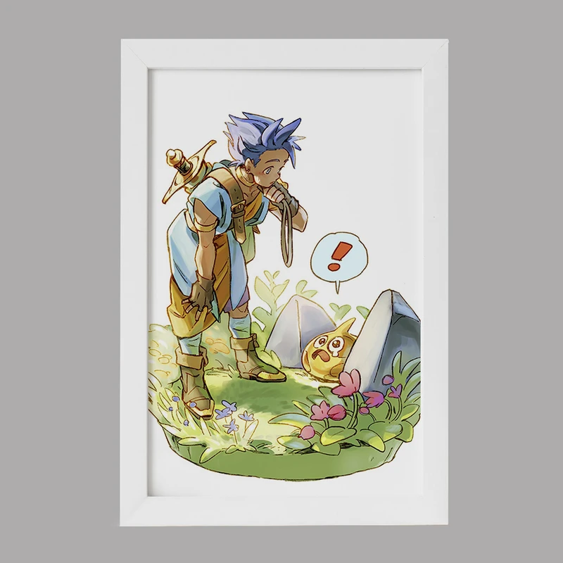 تابلو خندالو مدل بازی دراگون کوئست (Dragon Quest) کد 35232