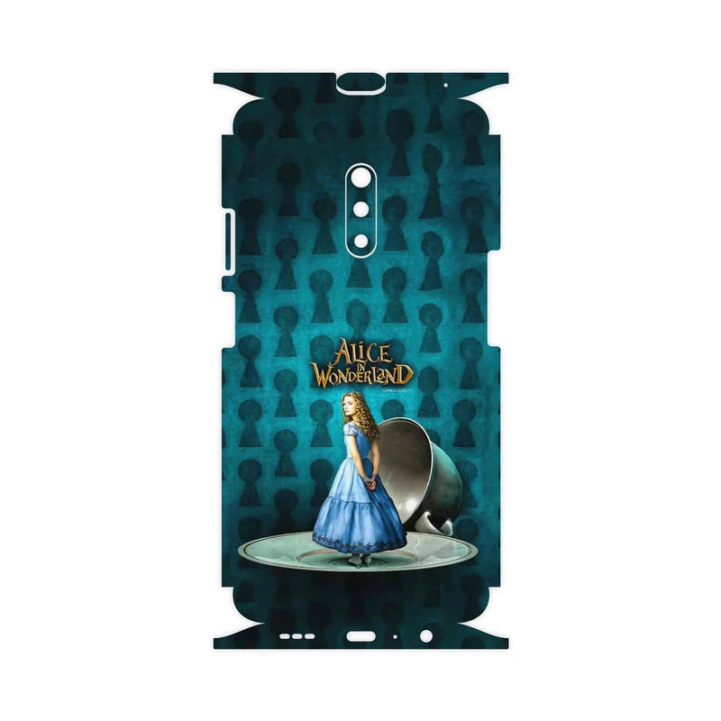 برچسب پوششی ماهوت مدل Alice in Wonderland-FullSkin مناسب برای گوشی موبایل اپو Realme X