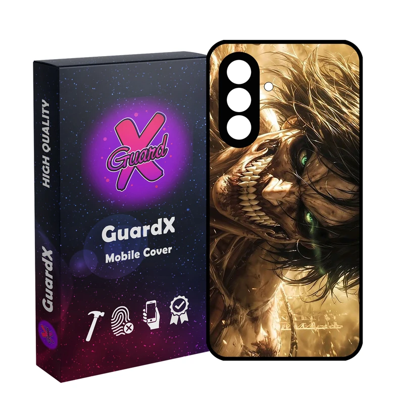 کاور گارد ایکس طرح مبارز مدل 11075 مناسب برای گوشی موبایل سامسونگ Galaxy S25 FE