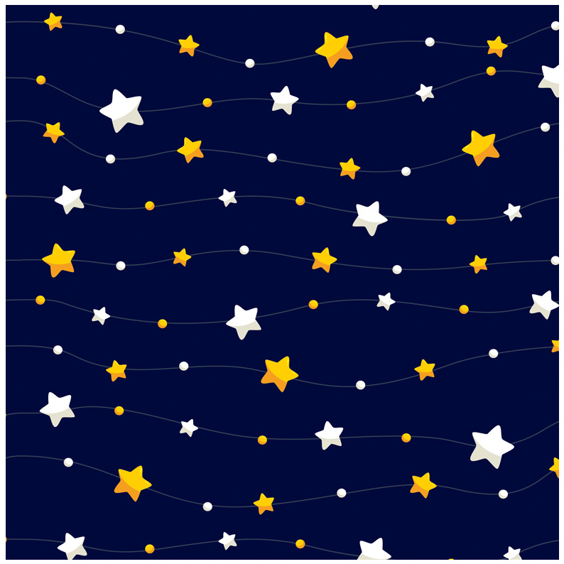 کاغذ کادو آسمان شهر طرح آسمان‌ شب کد 116 بسته 5 عددی