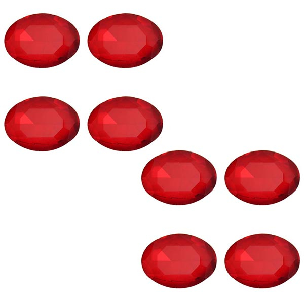 سنگ یاقوت سرخ کد 7646E بسته 8 عددی