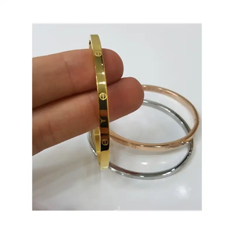 دستبند زنانه کارتیه مدل النگویی