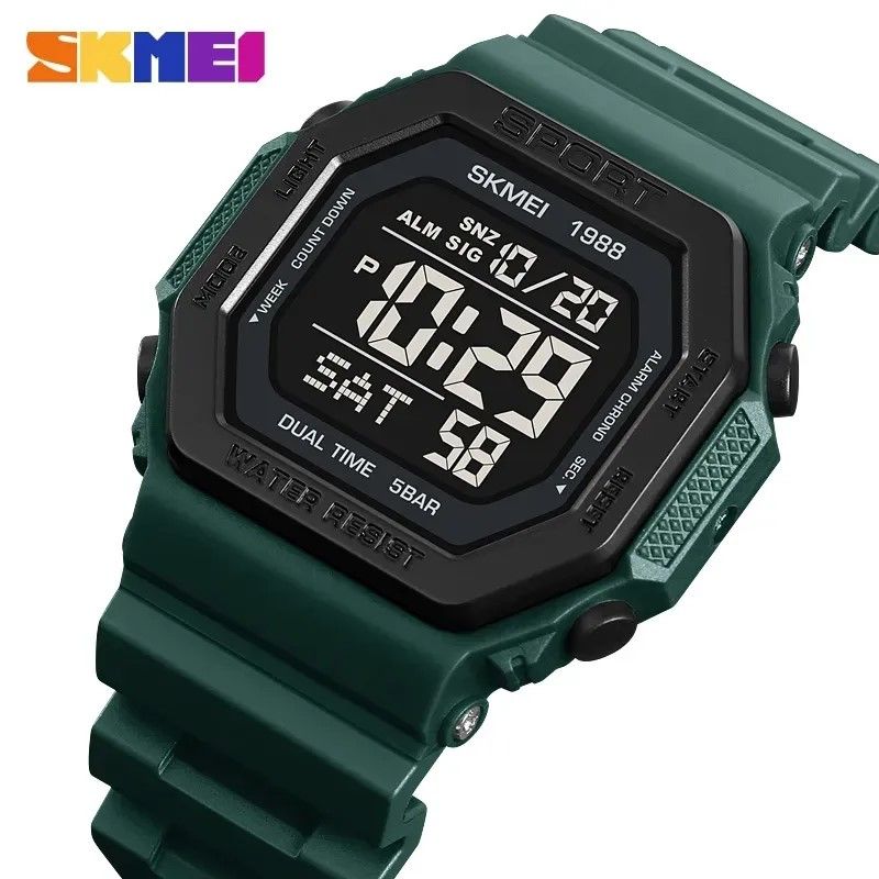 ساعت مچی دیجیتال اسکمی مدل 1988GRT -  - 2