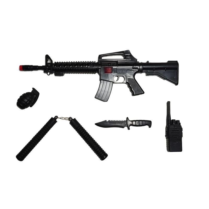 ست تفنگ بازی مدل M16