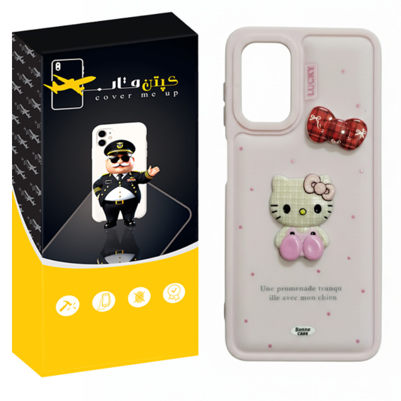 کاور کپتن قاب مدل کیتی عروسکی مناسب برای گوشی موبایل شیائومی Rrdmi Note 10 4g / Note 10s / Poco M5s