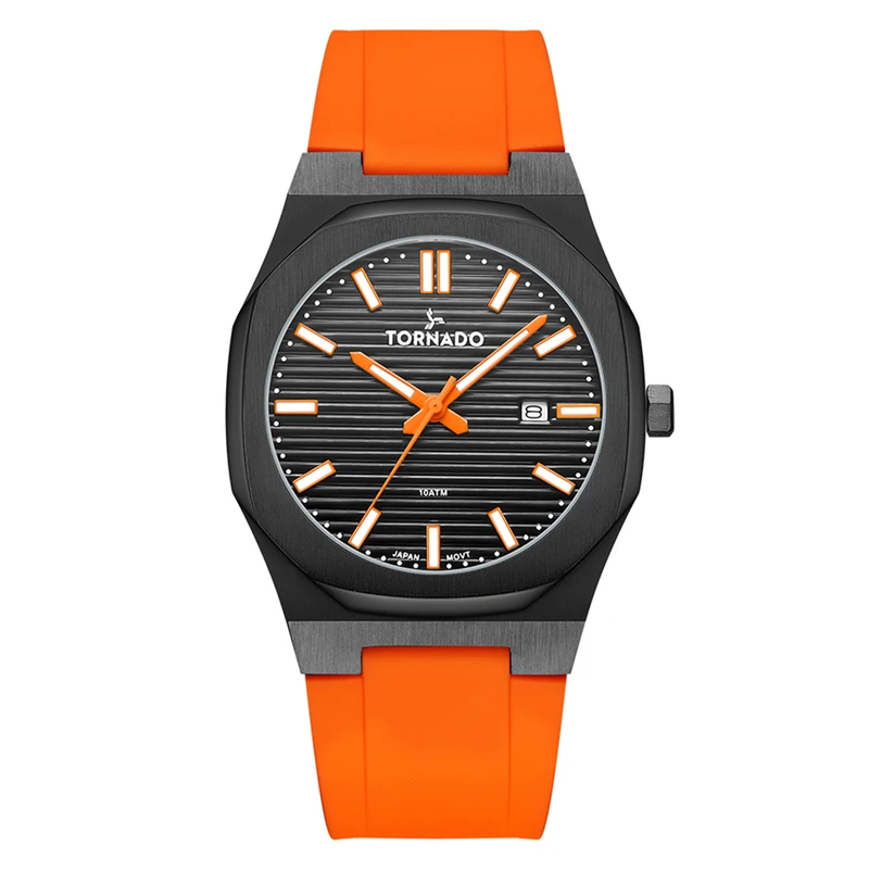 ساعت مچی عقربه‌ای مردانه تورنادو مدل T22002-BSOB