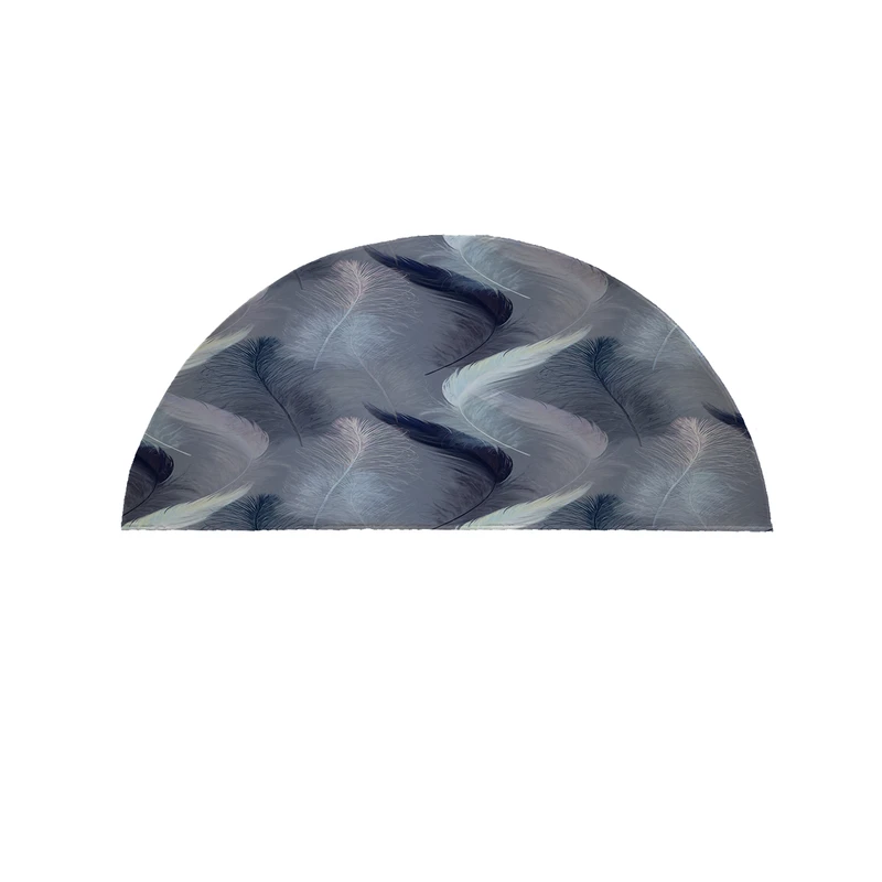 پادری مدل نیم دایره طرح کلاسیک کد 9145 سایز 90×45 سانتی متر