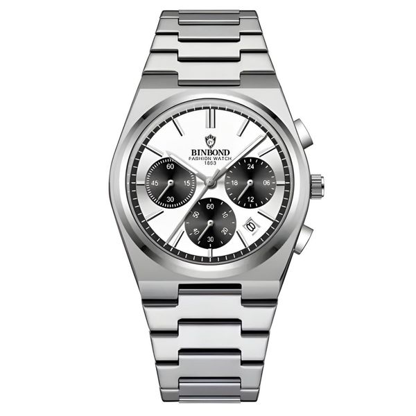 ساعت مچی عقربه‌ای کوارتز مردانه بین باند مدل سه موتور فعال کورنوگراف 1853 کد G_n4