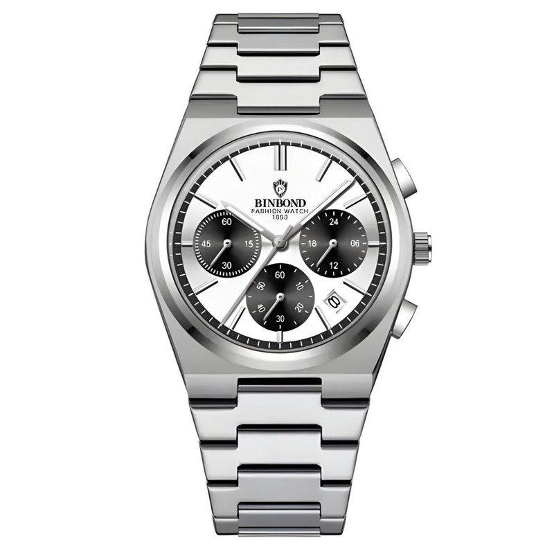 ساعت مچی عقربه ای کوارتز مردانه بین باند مدل سه موتور فعال کورنوگراف 1853 کد G_n4