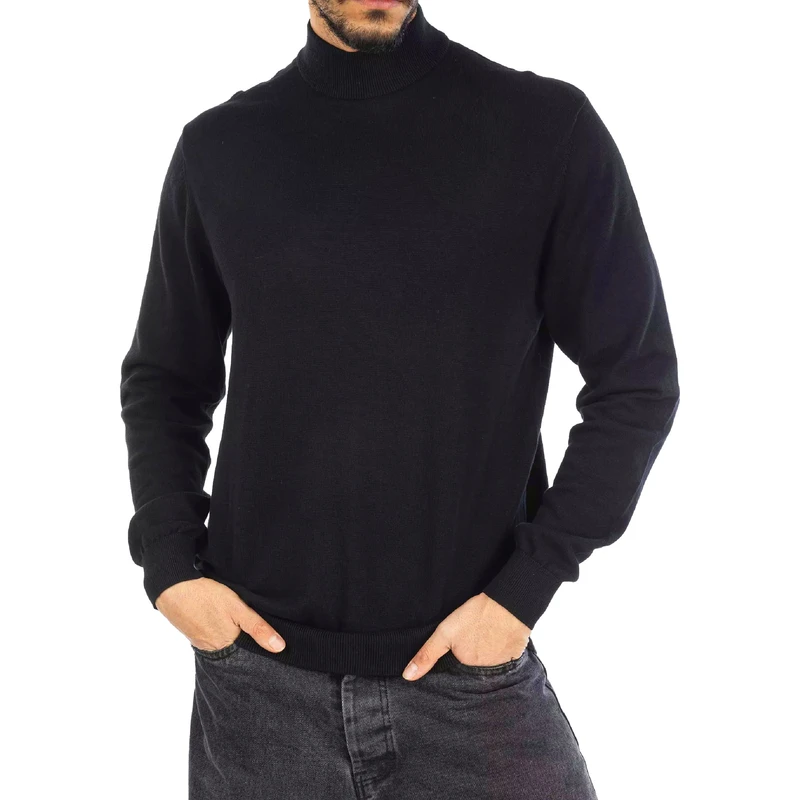 پلیور مردانه جوتی جینز مدل یقه ایستاده کد 1221169