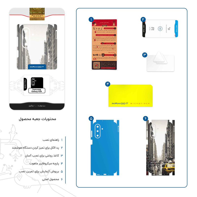 برچسب پوششی ماهوت مدل New_York_City-FullSkin مناسب برای گوشی موبایل سامسونگ Galaxy A26