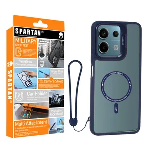 کاور اسپارتان مدل Case Pro Magnetic Apple Strap مناسب برای گوشی موبایل شیائومی Redmi Note 13 Pro 5G به همراه بند