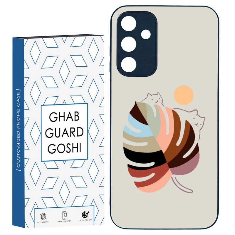 کاور قاب گارد گوشی طرح گربه کد TPU-014 مناسب برای گوشی موبایل سامسونگ Galaxy  A15