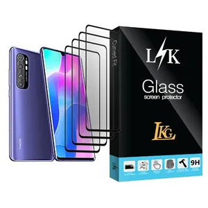 LKG LK Glass MIX004 Screen Protector For Xiaomi Mi Note 10 Lite Pack Of 4