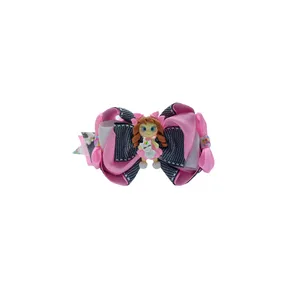 گیره مو دخترانه مدل دخترک و اسب تک شاخ