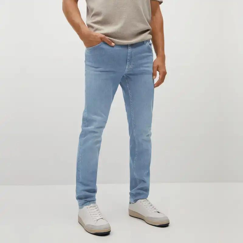 شلوار جین مردانه مانگو مدل MB029PAT