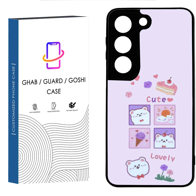 کاور قاب گارد گوشی طرح دخترانه کد 19- TPU مناسب برای گوشی موبایل سامسونگ Galaxy S21 FE