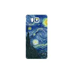 MAHOOT The Starry Night of van Gogh Cover Sticker for Samsung Galaxy Alpha