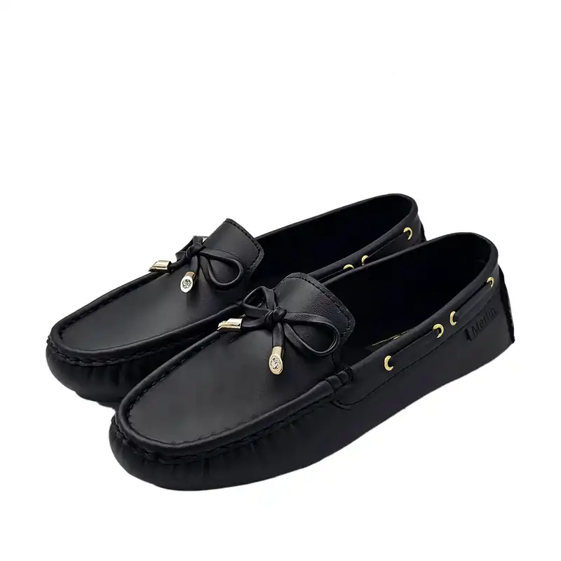 کفش کالج زنانه سیی مدل مرلین کد 2079