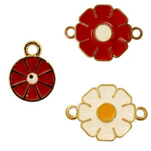 آویز دستبند مدل گلهای دوست داشتنی کد AD 739 مجموعه 3 عددی