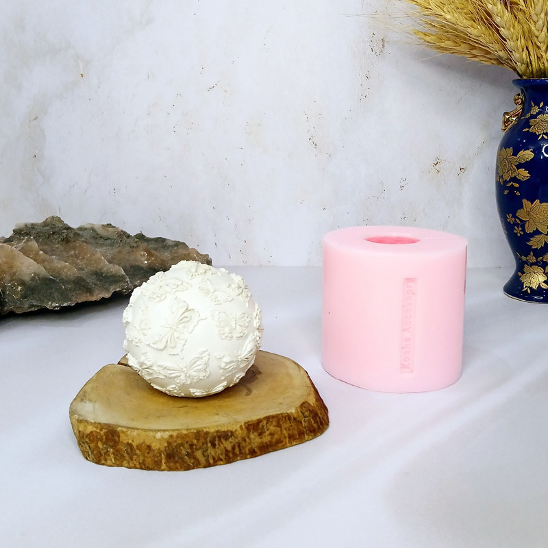 قالب شمع کوشا اکسسوری مدل گوی پروانه